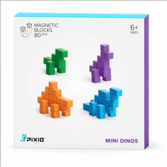Zestaw magnetyczny PIXIO Mini Dinos