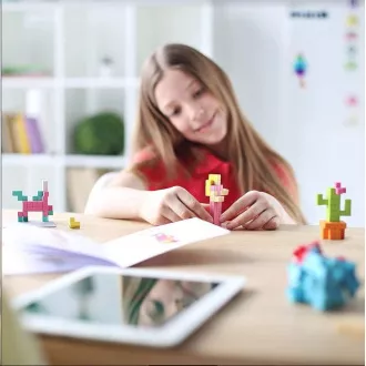 Zestaw magnetyczny PIXIO Mini Dinos