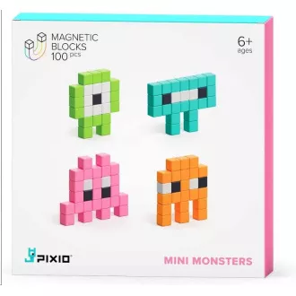 Magnetyczny zestaw do budowania PIXIO Mini Monsters Magnetyczny zestaw do budowania PIXIO Mini Monsters