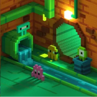 Magnetyczny zestaw do budowania PIXIO Mini Monsters Magnetyczny zestaw do budowania PIXIO Mini Monsters
