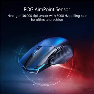 Mysz ASUS ROG CHAKRAM X, RGB, Bluetooth