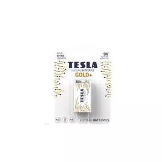 BATERIE TESLA 9V GOLD (6LR61 / FOLIA BLISTER 1 SZT) BATERIE TESLA 9V GOLD (6LR61 / FOLIA BLISTER 1 SZT)