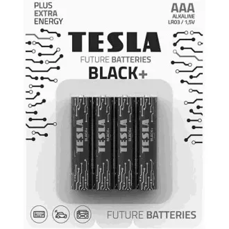 BATERIE TESLA AAA BLACK  (LR03 / FOLIA BLISTER 4 SZT)