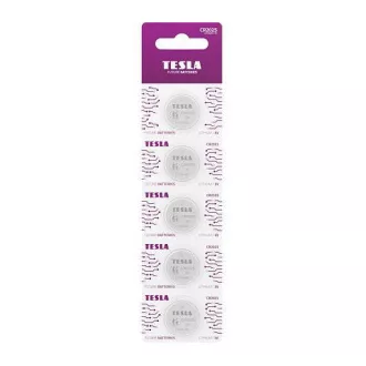 BATERIE TESLA CR 2025 (CR 2025/ BLISTER 5 SZT.)