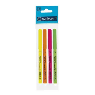 Zakreślacz Centropen 2532/4 4 kolory końcówka cylindryczna 1,8 mm