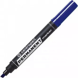 Marker Centropen 8576 permanentny niebieski końcówka klinowa 1-4,6mm