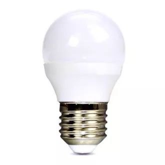Żarówka LED Solight, miniglob, 6W, E27, 6000K, 510lm