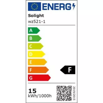 Żarówka LED Solight, klasyczny kształt, 15W, E27, 6000K, 220°, 1275lm