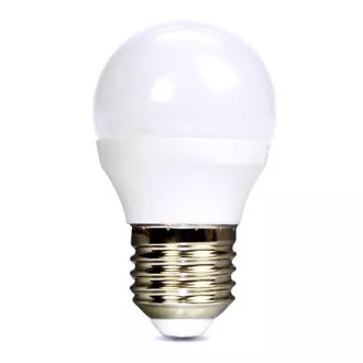 Żarówka LED Solight, miniglob, 6W, E27, 3000K, 510lm