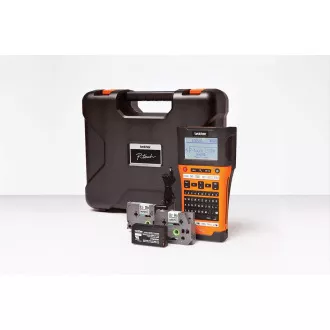 Przenośna drukarka etykiet BROTHER PT-E550WNIVP, Wi-Fi, LCD, 7 linii