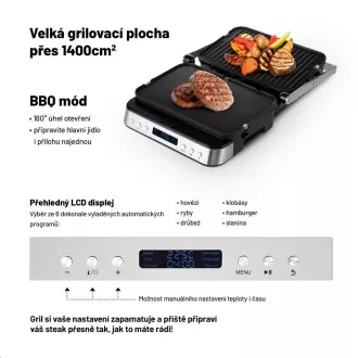 Grill kontaktowy Lauben Deluxe 2000ST