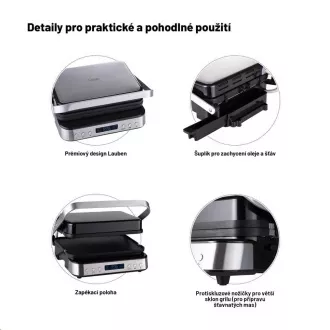 Grill kontaktowy Lauben Deluxe 2000ST