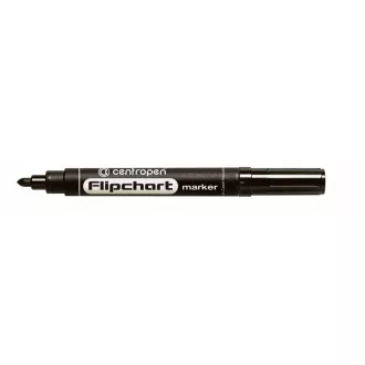 Marker Centropen 8550 do Flipchart czarnej końcówki cylindrycznej 2,5 mm
