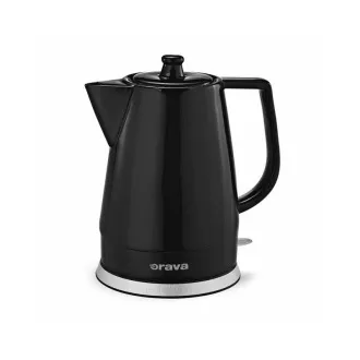 Czajnik elektryczny Orava VK-3813 B, 1500 W, 1,5 l, ceramiczny, automatyczne wyłączanie, czarny