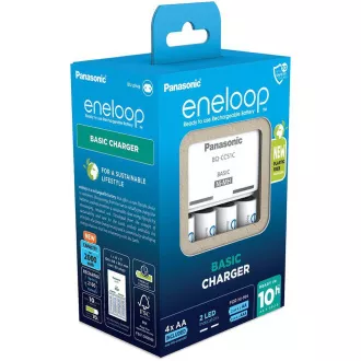 PANASONIC NAB. KJ51MCC40E 4xAA ENELOOP N, 2000 mAh do AA/AAA (Blistr 4szt   ładowarka)