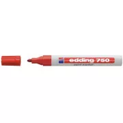 Marker Edding 750 lakierowany czerwony 2-4mm