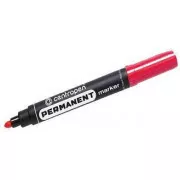 Marker Centropen 8566 permanentny czerwony końcówka cylindryczna 2,5 mm