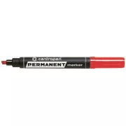 Marker Centropen 8576 permanentny czerwony końcówka klinowa 1-4,6mm