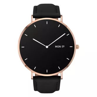 Garett Smartwatch Verona zlatá, černý řemínek - Używany