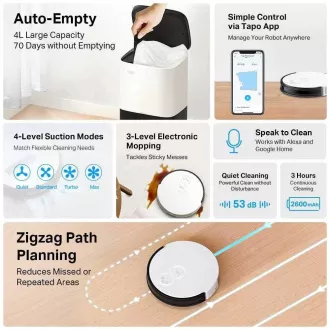 TP-Link Tapo RV10 [robotyczny odkurzacz i mop]