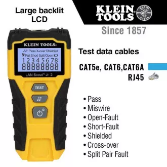 KLEIN TOOLS - Tester okablowania LAN Scout ® Junior 2