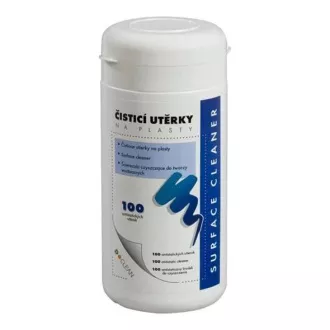 D-CLEAN Chusteczki czyszczące 100szt do plastiku - impregnowane D-21 D-CLEAN Chusteczki czyszczące 100szt do plastiku - impregnowane D-21