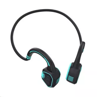 EVOLVEO BoneSwim MP3 16GB słuchawki bezprzewodowe, kości policzkowe, niebieskie - Rozpakowany