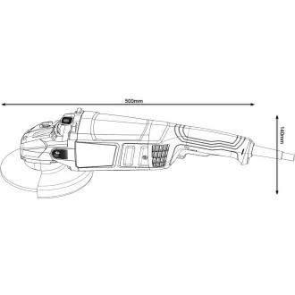BOSCH GWS 2200, szlifierka kątowa, 2.200 W, 6.500 - 6.500 obr. BOSCH GWS 2200, szlifierka kątowa, 2.200 W, 6.500 - 6.500 obr.