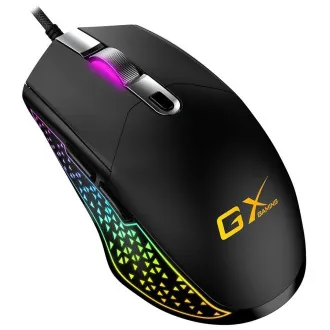 GENIUS myš GX GAMING Scorpion M705, drátová, RGB podsvícení, 800-7200 dpi, USB, 6tlačítek, černá - Używany