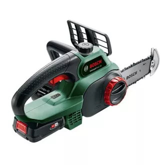 BOSCH UniversalChain 18, akumulatorowa pilarka łańcuchowa, 18 V, prowadnica 20 cm, prędkość cięcia 4,5 m/s BOSCH UniversalChain 18, akumulatorowa pilarka łańcuchowa, 18 V, prowadnica 20 cm, prędkość cięcia 4,5 m/s