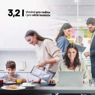 Lauben Szklany dzbanek filtrujący do wody 32GW - dzbanek filtrujący