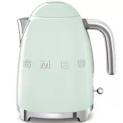 Czajnik elektryczny Smeg KLF03PGEU, 1, 7 l (7 filiżanek), 2400 W, styl lat 50-tych, pastelowa zieleń