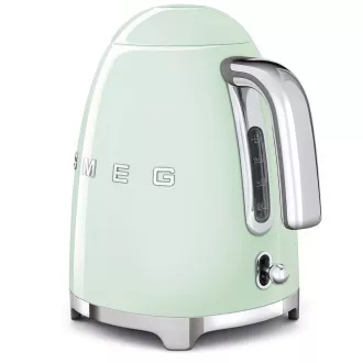 Czajnik elektryczny Smeg KLF03PGEU, 1, 7 l (7 filiżanek), 2400 W, styl lat 50-tych, pastelowa zieleń