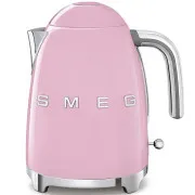 Czajnik elektryczny Smeg KLF03PKEU, 1, 7 l (7 filiżanek), 2400 W, styl lat 50-tych, różowy