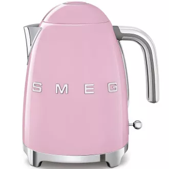 Czajnik elektryczny Smeg KLF03PKEU, 1, 7 l (7 filiżanek), 2400 W, styl lat 50-tych, różowy