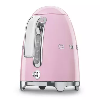 Czajnik elektryczny Smeg KLF03PKEU, 1, 7 l (7 filiżanek), 2400 W, styl lat 50-tych, różowy