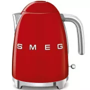 Czajnik elektryczny Smeg KLF03RDEU, 1, 7 l (7 filiżanek), 2400 W, styl lat 50-tych, czerwony