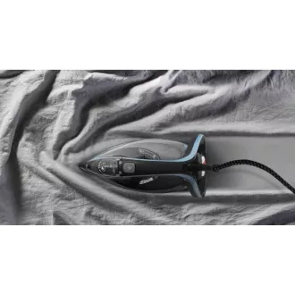 Żelazko parowe Tefal TurboPro FV5695E1, 3000 W, automatyczne wyłączanie, zraszanie, czarny/niebieski Żelazko parowe Tefal TurboPro FV5695E1, 3000 W, automatyczne wyłączanie, zraszanie, czarny/niebieski