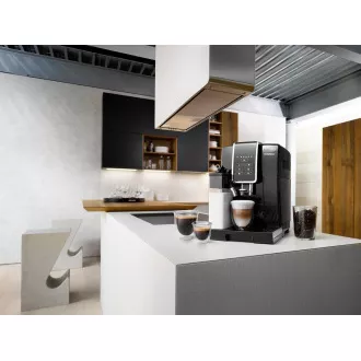Automatyczny ekspres do kawy DeLonghi Dinamica ECAM 350.50.B, 15 bar, 1450 W, wbudowany młynek, system mleczny, podwójny kubek Automatyczny ekspres do kawy DeLonghi Dinamica ECAM 350.50.B, 15 bar, 1450 W, wbudowany młynek, system mleczny, podwójny kubek