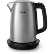 Czajnik elektryczny Philips HD9359/90, 1,7 l, 2200 W, regulacja temperatury, czarny / srebrny