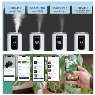 Levoit OasisMist1000S Inteligentny nawilżacz powietrza 10L Levoit OasisMist1000S Inteligentny nawilżacz powietrza 10L