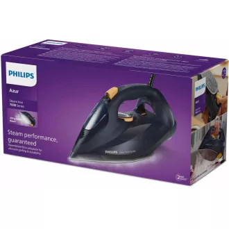 Żelazko parowe Philips DST7060/20, 3000 W, automatyczne wyłączanie, zraszanie, niebieski/żółty Żelazko parowe Philips DST7060/20, 3000 W, automatyczne wyłączanie, zraszanie, niebieski/żółty