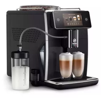 SAECO SM8780/00 Xelsis Deluxe, ekspres do kawy z ekranem dotykowym, pojemnik na mleko, 2 filiżanki na raz, 6 programów, czarny SAECO SM8780/00 Xelsis Deluxe, ekspres do kawy z ekranem dotykowym, pojemnik na mleko, 2 filiżanki na raz, 6 programów, czarny
