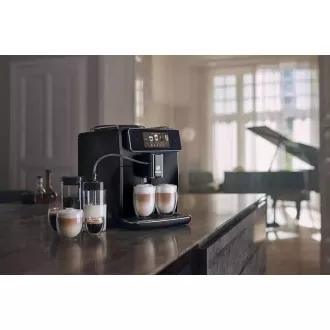 SAECO SM8780/00 Xelsis Deluxe, ekspres do kawy z ekranem dotykowym, pojemnik na mleko, 2 filiżanki na raz, 6 programów, czarny SAECO SM8780/00 Xelsis Deluxe, ekspres do kawy z ekranem dotykowym, pojemnik na mleko, 2 filiżanki na raz, 6 programów, czarny