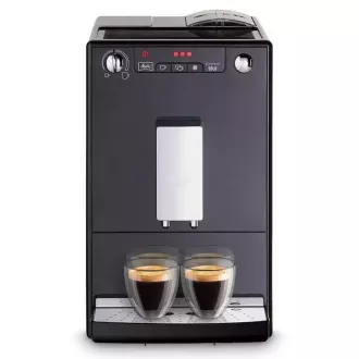 MELITTA Solo Frosted Black, ekspres do kawy, 15 barów, 2 filiżanki na raz, wbudowany młynek, receptura bez nabiału, czarny MELITTA Solo Frosted Black, ekspres do kawy, 15 barów, 2 filiżanki na raz, wbudowany młynek, receptura bez nabiału, czarny