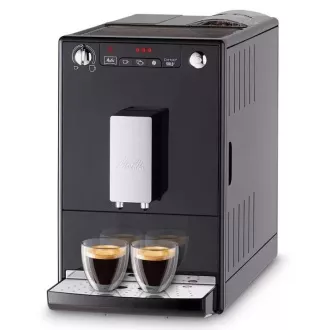 MELITTA Solo Frosted Black, ekspres do kawy, 15 barów, 2 filiżanki na raz, wbudowany młynek, receptura bez nabiału, czarny MELITTA Solo Frosted Black, ekspres do kawy, 15 barów, 2 filiżanki na raz, wbudowany młynek, receptura bez nabiału, czarny