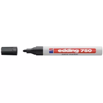 Marker Edding 750 lakierowany czarny 2-4mm Marker Edding 750 lakierowany czarny 2-4mm