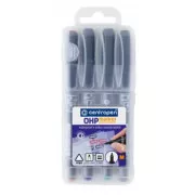 Marker Centropen 2637/4 M permanentny 4 kolory cylindryczna końcówka 1mm