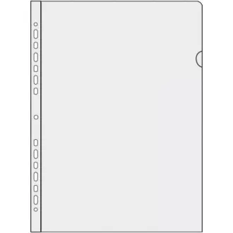Pokrowiec A4 "L / U" przezroczysty euro kurtyna PVC 120mic 100szt