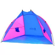 Namiot plażowy ROYOKAMP 200x120x120 cm, różowo-niebieski
